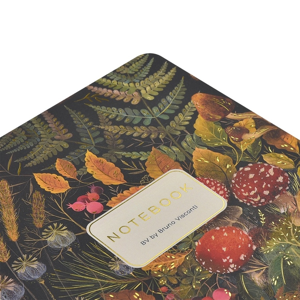 Set of 2 Gorgeous Gold Foil Detailed Soft Touch Notebook Journals - lovely gift! - Picture 6 of 11